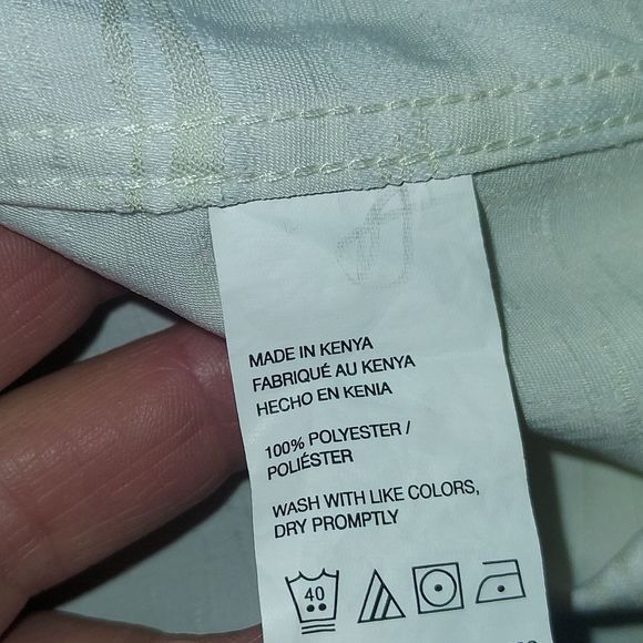 Amazing! Van Heusen Sz XXL w/ Tone-on-Tone Print Linen Look B22 - Picture 5 of 7